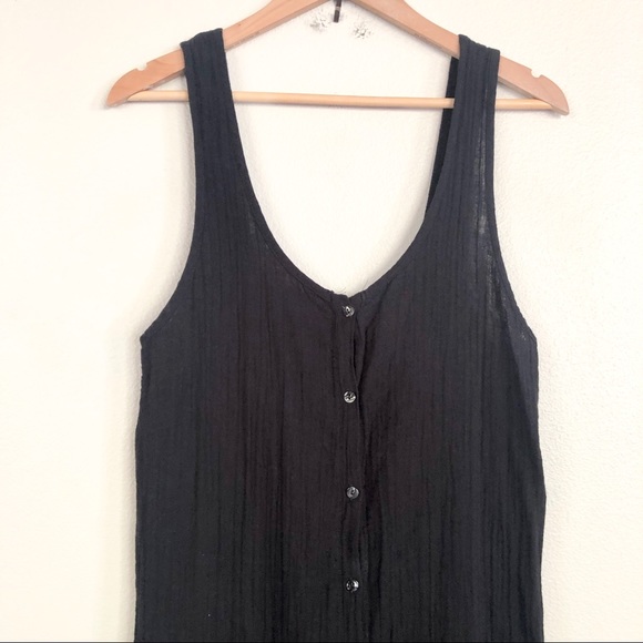 STILLWATER Lost In Love Gauze Jumpsuit in Black - Picture 5 of 8